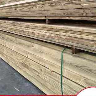 厂销南方松防腐地板户外露台庭院木条樟子松木板碳化木板材园林木