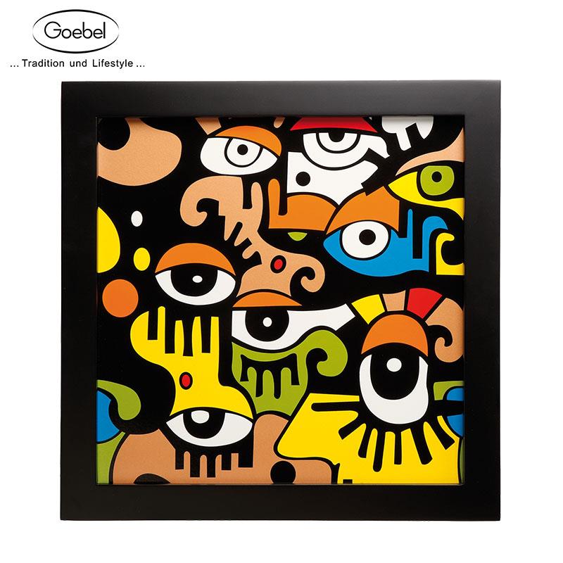 高宝Goebel进口陶瓷挂画手工玄关餐厅装饰画照片墙装饰艺术品比利