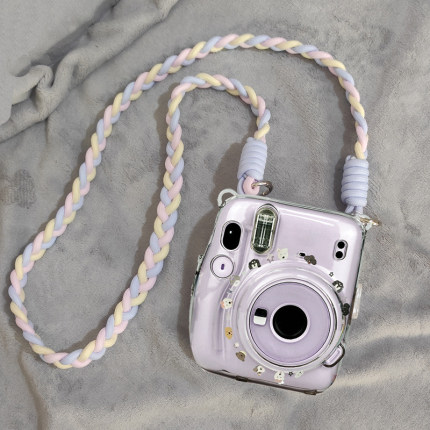 富士拍立得保护壳mini11/se/9/8/7s/40/25透明水晶壳迷你保护套