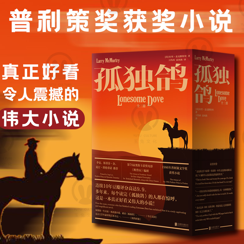 官方店包邮孤独鸽全三册外国小说