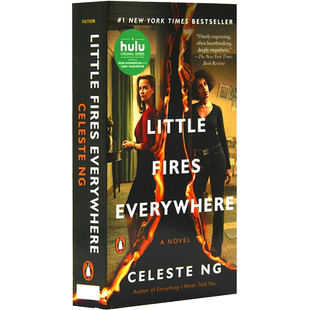 进口英文原版图书 小小小小的火 星星之火 遍地小火苗 美剧封面版 Little Fires Everywhere 无声告白作者伍绮诗 畅销小说