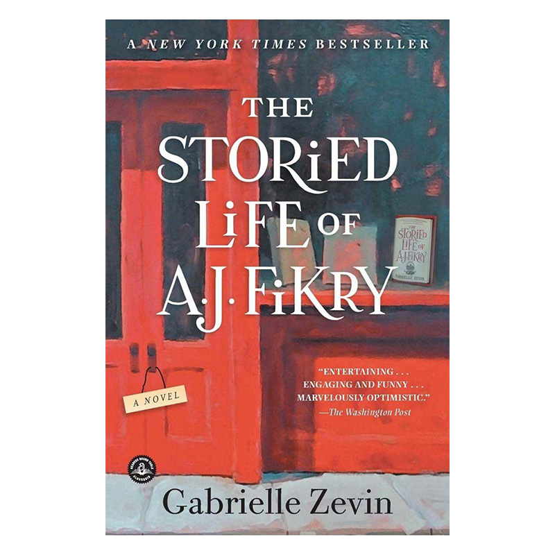 现货进口英文原版图书岛上书店 The Storied Life of A. J. Fikry加布瑞埃拉·泽文写给全世界爱书的人爱与救赎治愈系小说-封面