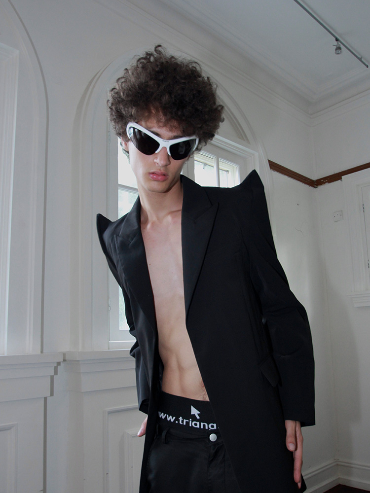 [DRKK]TRIANGLE PROJECT 23AW 高定系列宝塔西装外套男女