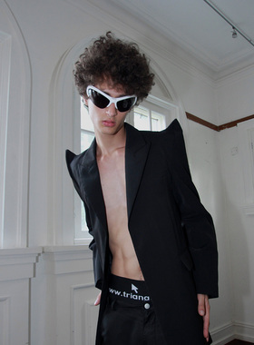 [DRKK]TRIANGLE PROJECT 23AW 高定系列宝塔西装外套男女