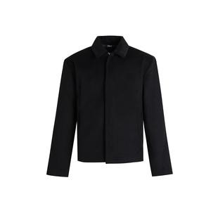 DRKK 鼎奢级重磅呢绒混纺超细毛呢立体弯袖剪裁基础夹克外套男女