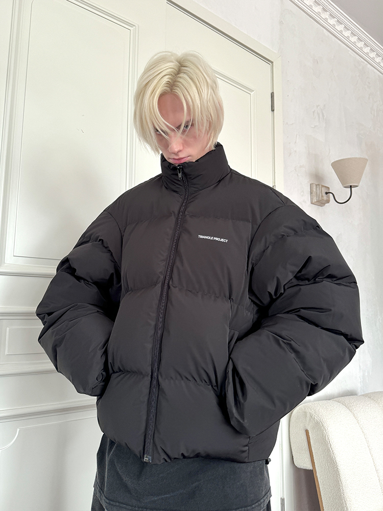 [DRKK]TRIANGLE PROJECT 23AW 700克超重磅90白鸭绒面包羽绒服外