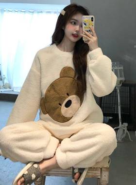 pyjamas pajamas winter pijamas women nightwear sleepwear睡衣