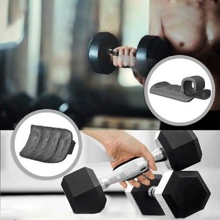 2Pcs Gym Hand Grips Silicone Fingerless Workout Grips