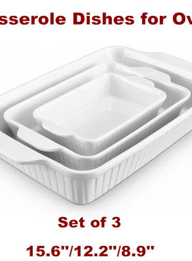 Casserole Dishes for Oven Lasagna Pan Deep Baking Pan