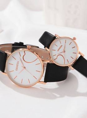 Couple Watch 2Pcs Luxury Women Bracelet Wristwatches Fashi