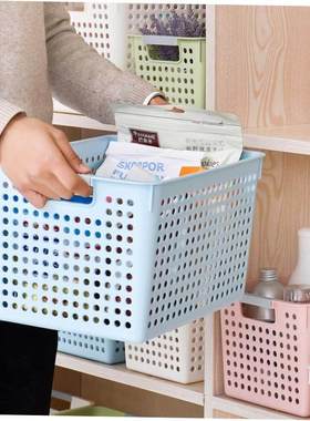 Basket office storage basket plastic A4 basket magazine rac1