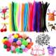 Craft Kids 300pcs DIY Art Set Parties Supplies Activities