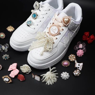 Shoe Charms for Sneakers Shoelaces Clips Buckle Decorations
