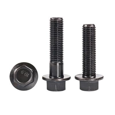 细牙10.9级法兰螺栓带垫螺丝