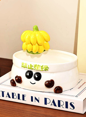 北欧ins禁止焦虑装饰收纳摆件