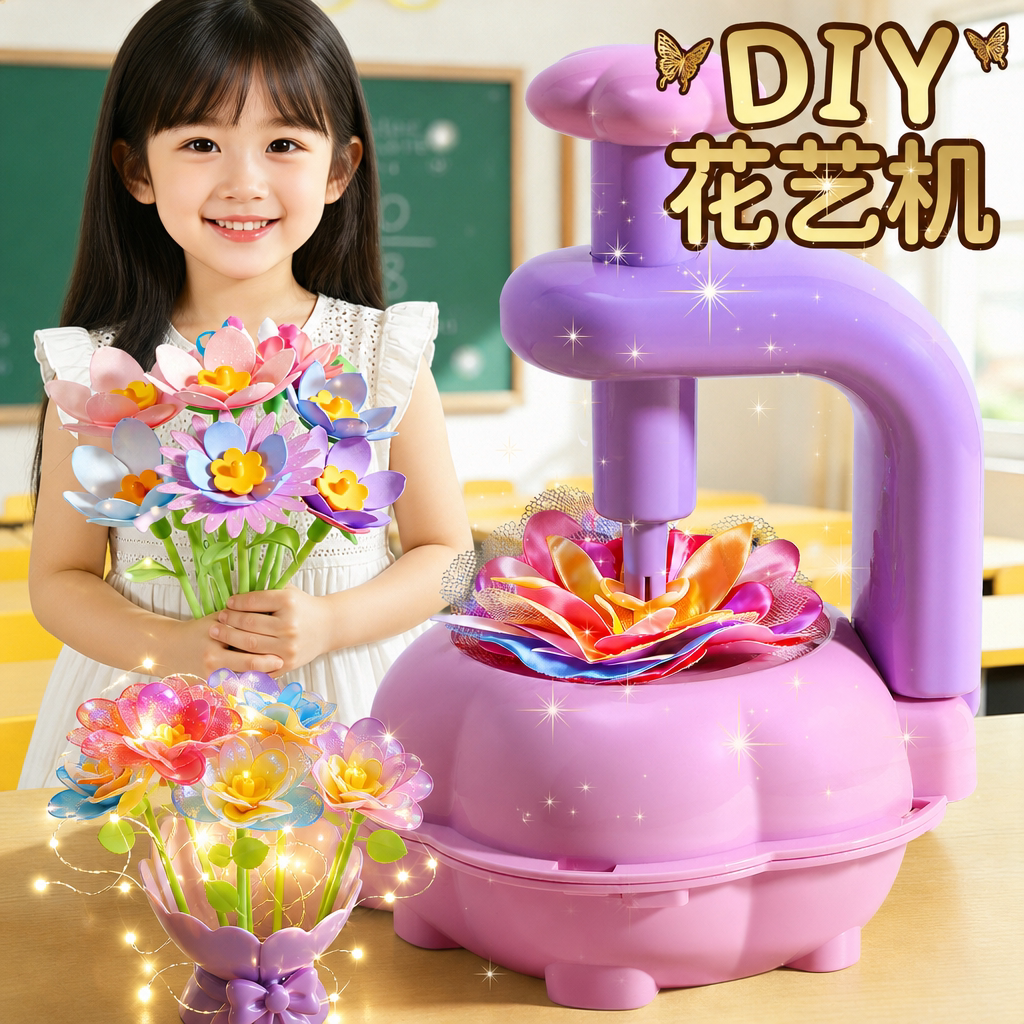 儿童女孩玩具女孩子3到6岁以上5益智7女童生日礼物8手工diy12小10