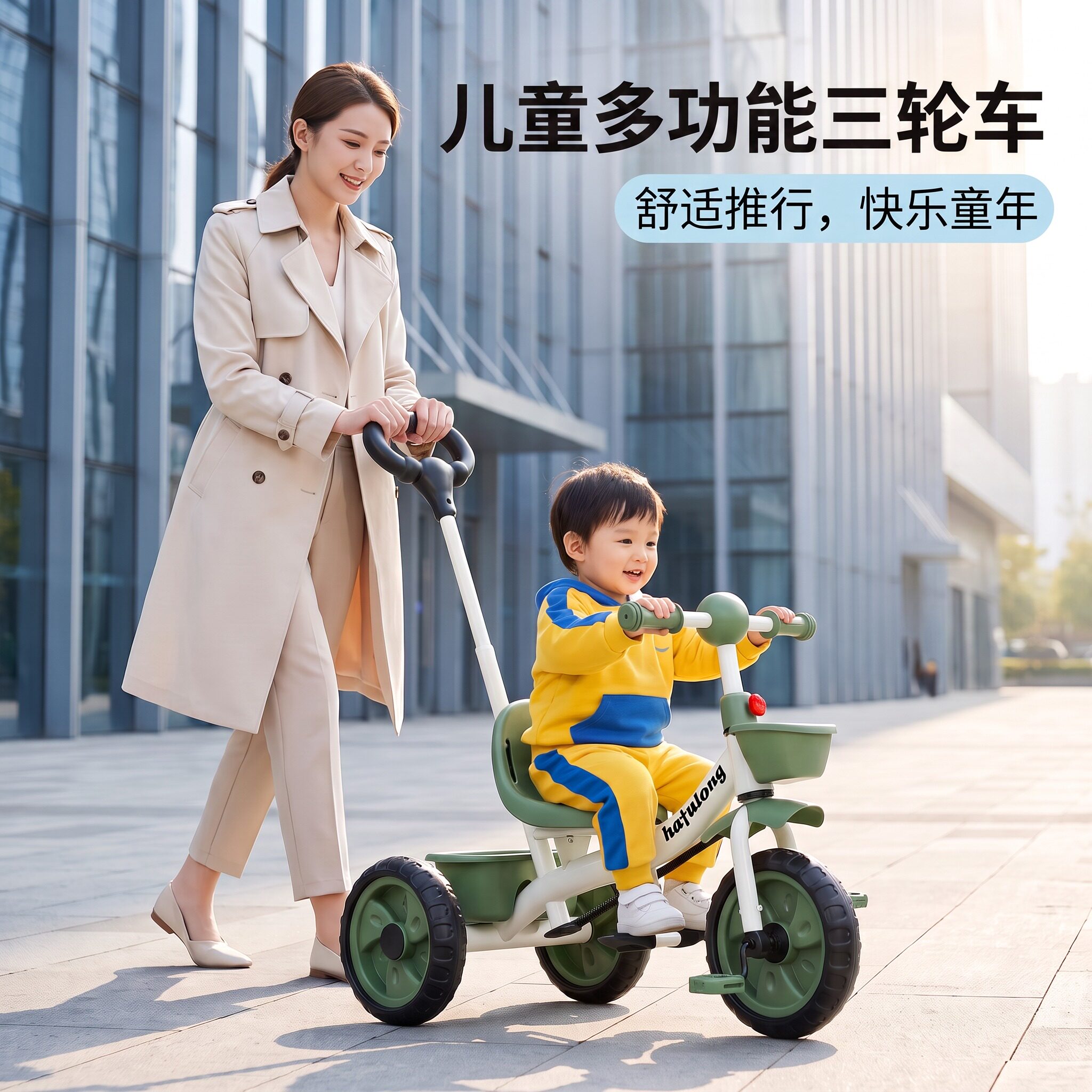 儿童脚踏车三轮车宝宝自行车礼物