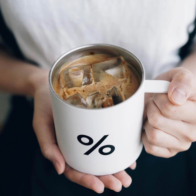 %arabica环保杯磨砂手感简约风格