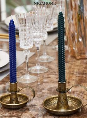 NigaHome 创意浪漫复古氛围感装饰摆设家用支状烛台 49398468303