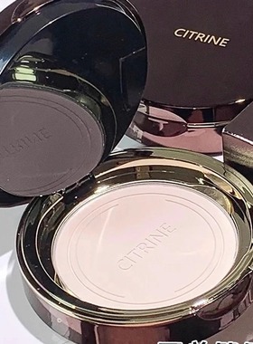 一秒磨皮！CITRINE春汀粉饼蜜粉饼散粉定妆柔雾持久不脱妆