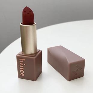 韩国hince蕙思口红唇膏哑光雾面不干M004 M012 M001低饱和度小众