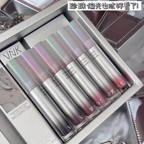 VNK朋克与珍珠水光唇釉镜面