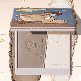 奈玑子双色修容盘哑光高光一体盘眼影鼻影脸部提亮阴影粉组合CP盘