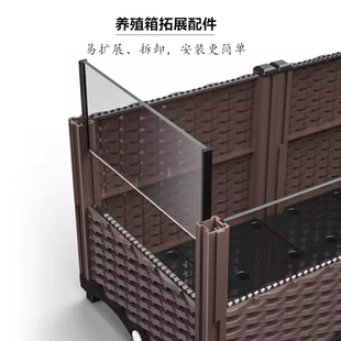 黄缘龟生态养殖箱配件 黄缘闭壳龟造景材料 安徽缘龟 台缘专用缸