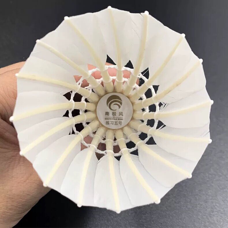南极风12只装羽毛球批发一件代发训练球6只装3只装耐打台纤球头