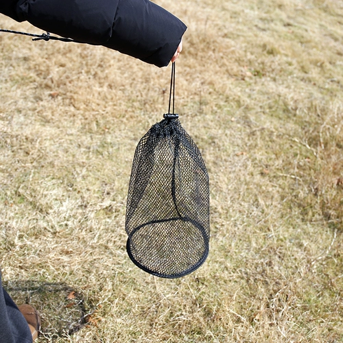 Портативное складное зерно пшеница Небольшой рыбная охрана сгущенная резиновая покрываем