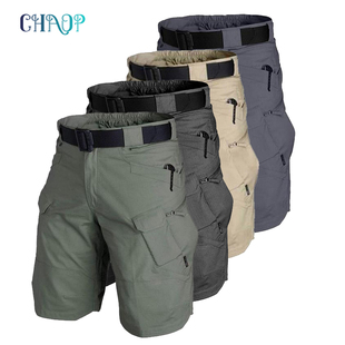 Men Classic Tactical Shorts Upgraded Waterproof Quick Dry Mu