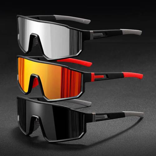 Men's Oversized Cycling Glasses for Men Bicycle Windproof Co