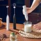 Frother Whisk Handheld Maker Milk Lattes Foam for coffee