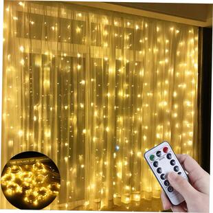 LED Curtain Garland on The Window USB Power Fairy Lights Fes