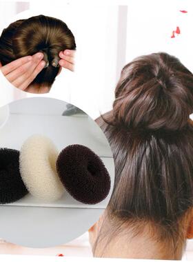 Fashion Hair Bun Maker Donut Magic Foam Sponge Easy Big Ring
