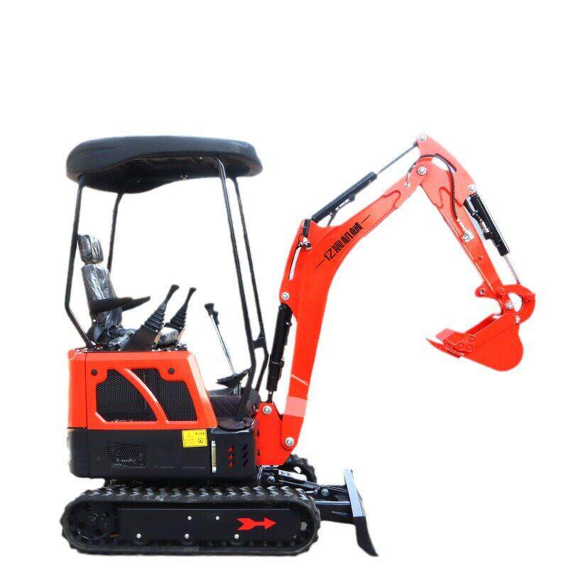 小型挖掘机工程农用果园家用挖土微挖柴油1吨2破碎钩机20微型挖机
