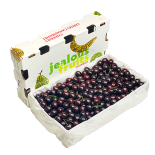 礼盒装 2斤5J智利车厘子新鲜水果4J整箱大樱桃进口5斤大果赠礼3