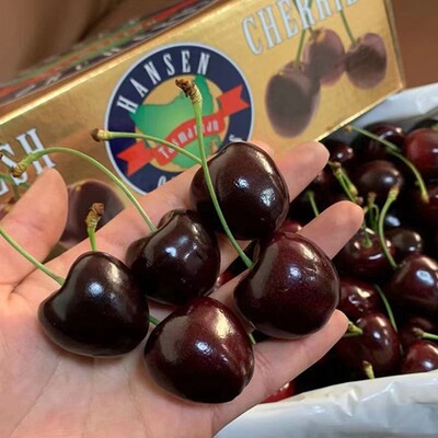 澳洲塔州车厘子34+礼盒装hansen5J黑车regina科迪亚超特大果包邮