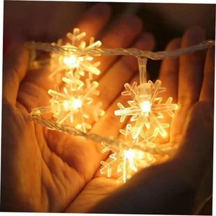 Snowflake LED Lights Christmas Decoration Home Xmas Tree Han