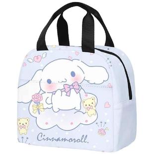 Sanrio Anime Cute Cinnamoroll Insulated Cooler Lunch Box Bag
