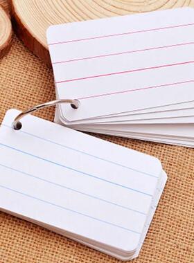 flash cards for memorizing new words blank little cards for