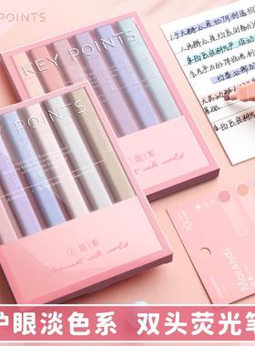 CMemory-0olor highlighter a set of 10 color marker pens荧光