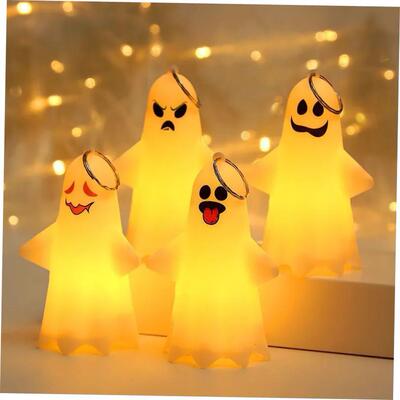 Halloween LED Cute Ghost Hanging Lamp Hor93GbjGKQror Pumpkin