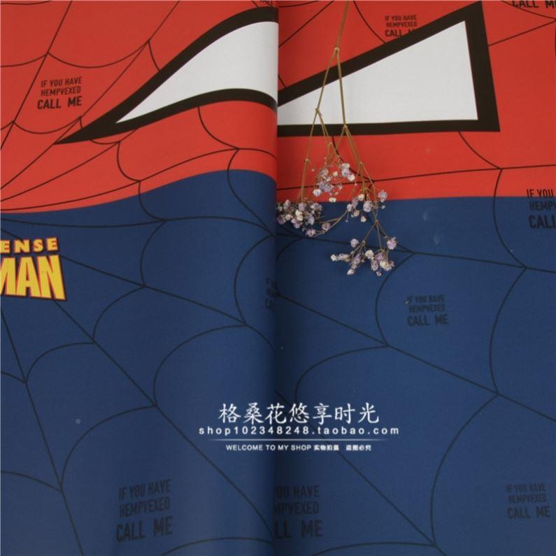superhero spider无品牌/man gift wrap paper礼物包装纸男孩儿童
