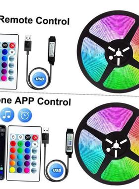 LED Strip Light USB Bluetooth RGB 5V LED RGB Lights Flexible