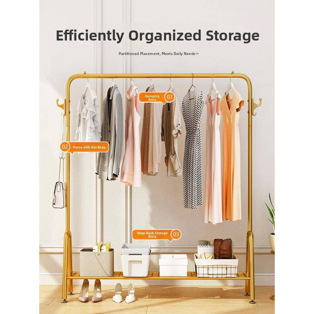 Rack coat wooden coat hanger cloth stand clothes racks