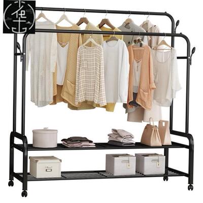 Hanging clothes rack one-pole hanger bedroom simple drying