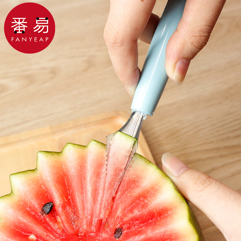 水果挖球器AA1S50-切西瓜挖球勺水果取肉器切果器挖勺挖孔工具