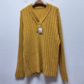 V领针织衫 T去标撤柜女装 休闲时尚 女宽松显瘦百搭毛衣上衣I701