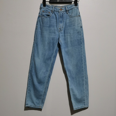 MOT拖地新款系列撤柜女装2025春秋季时尚百搭简约牛仔小脚裤女471